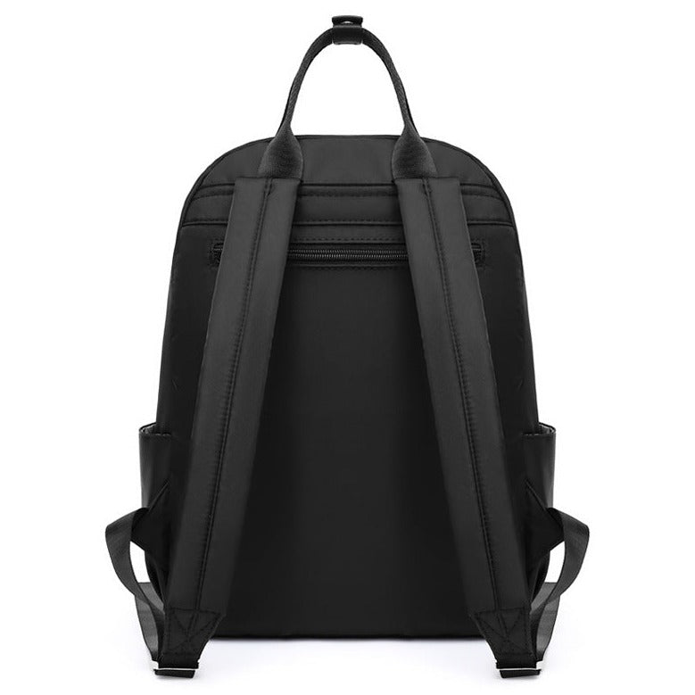 Modern School Backpack Minimalist Design With Pom Pom Charm - Product example