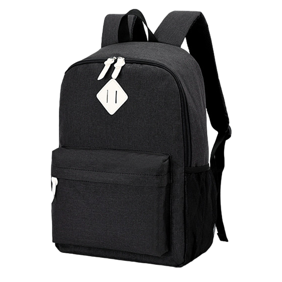 Canvas School Backpack  Modern Minimalist Design - Product detail 5