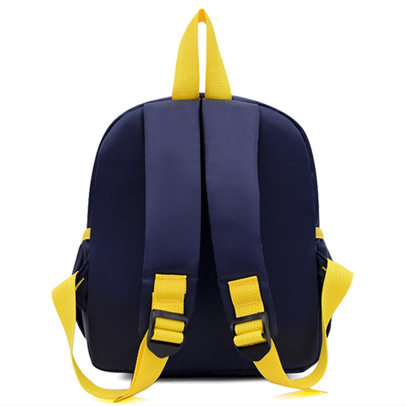 Kids Dinosaur Backpack  Navy Blue T-Rex Design With Stars - Product example