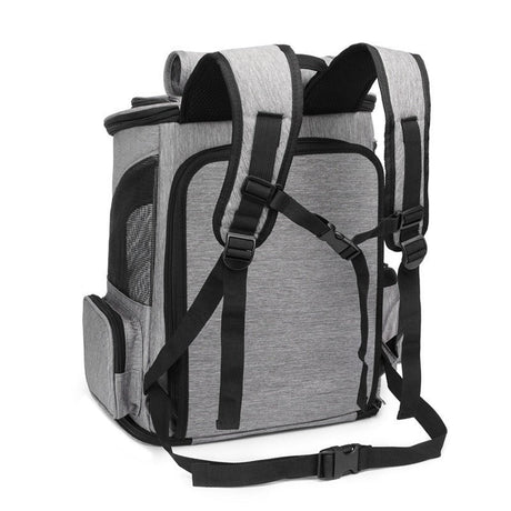 Pet Travel Backpack  Expandable Mesh Carrier For Cats  Dogs - Product detail 5