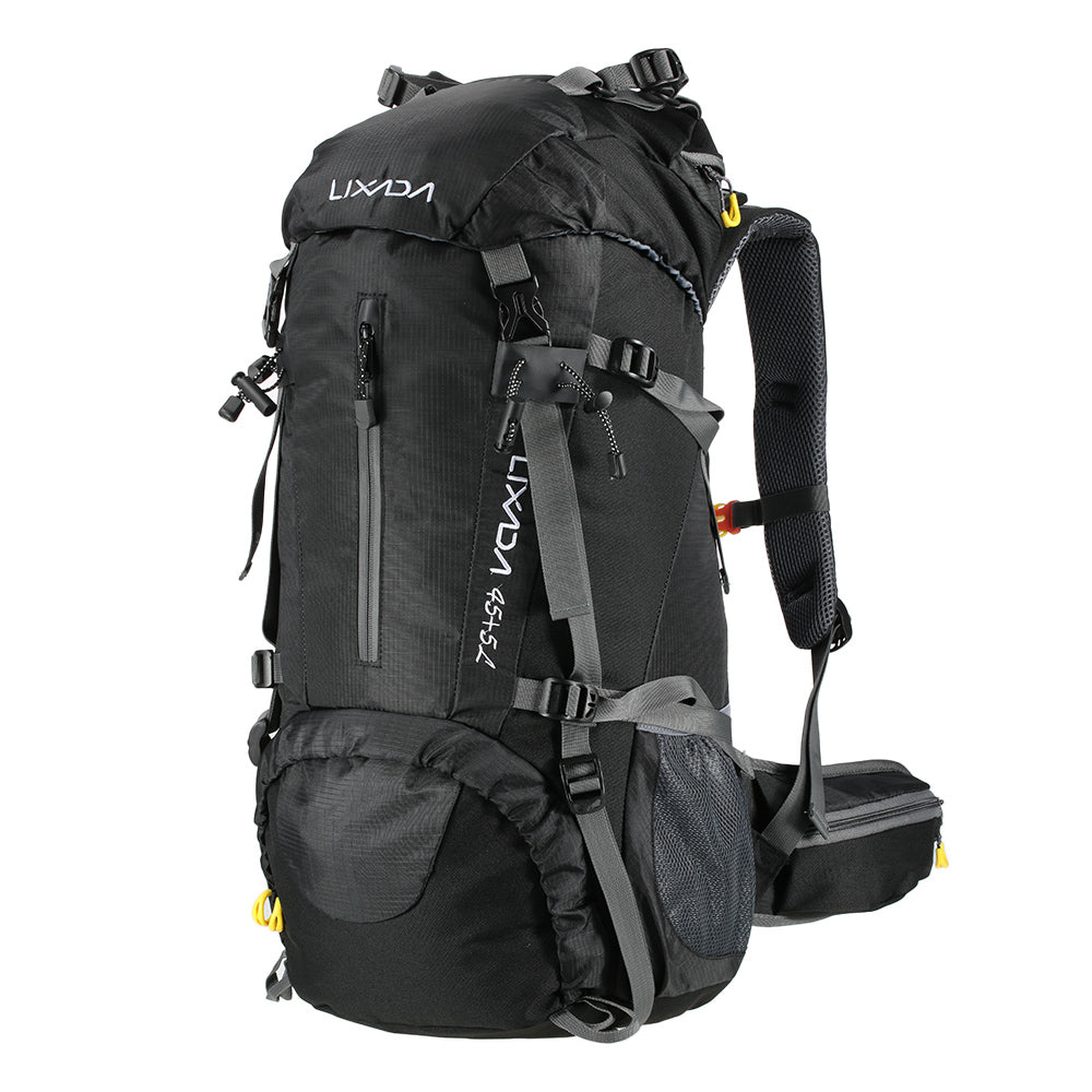 Hiking Backpack 50L Ergonomic Adventure Pack With Multiple Compartments - Product showcase