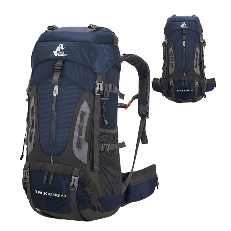 Hiking Backpack 60L Ergonomic Mountain Trekking Design - Product detail 5