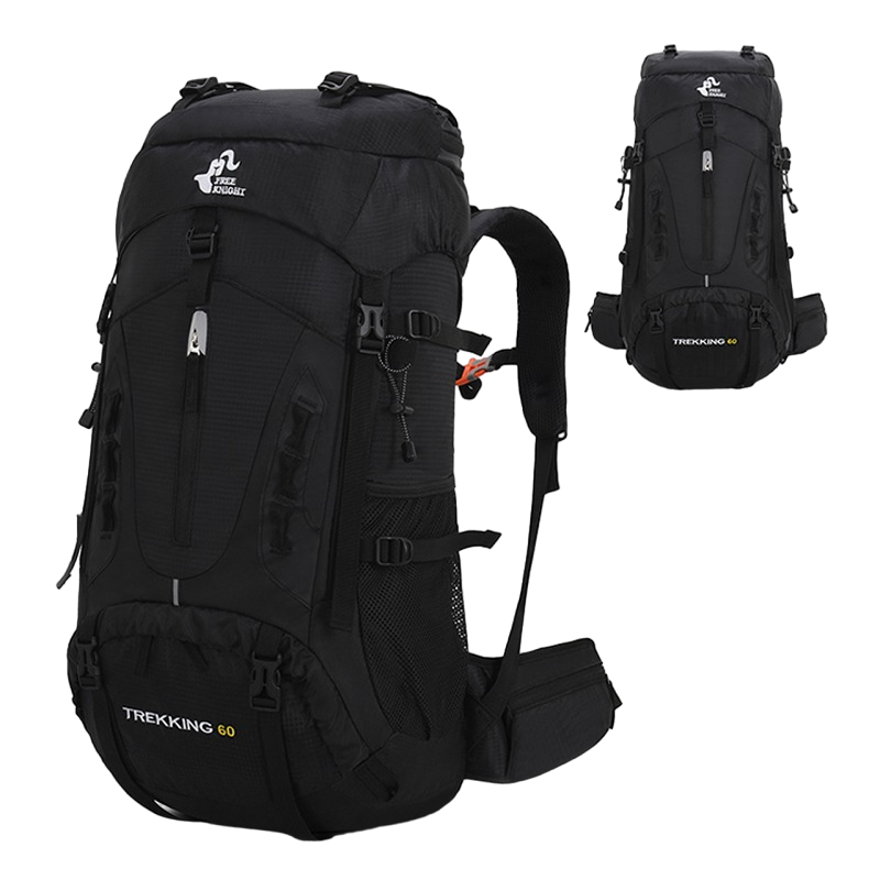 Hiking Backpack 60L Ergonomic Mountain Trekking Design - Product detail 6