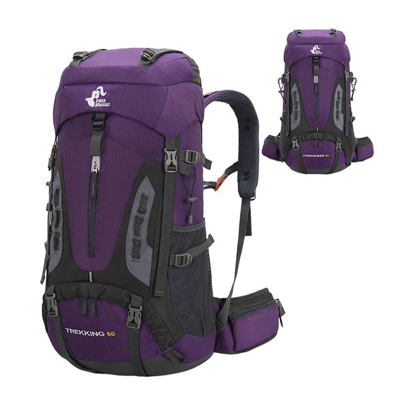Hiking Backpack 60L Ergonomic Mountain Trekking Design - Product detail 8