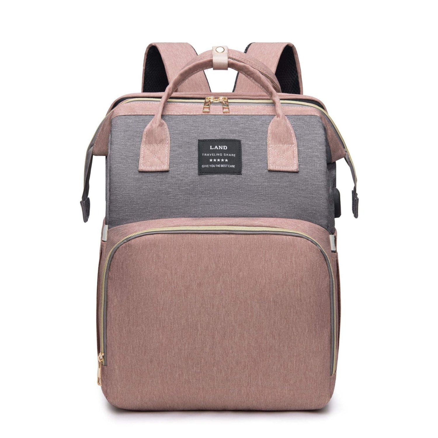 Baby Diaper Backpack  Waterproof Travel Design with Changing Pad - Product showcase