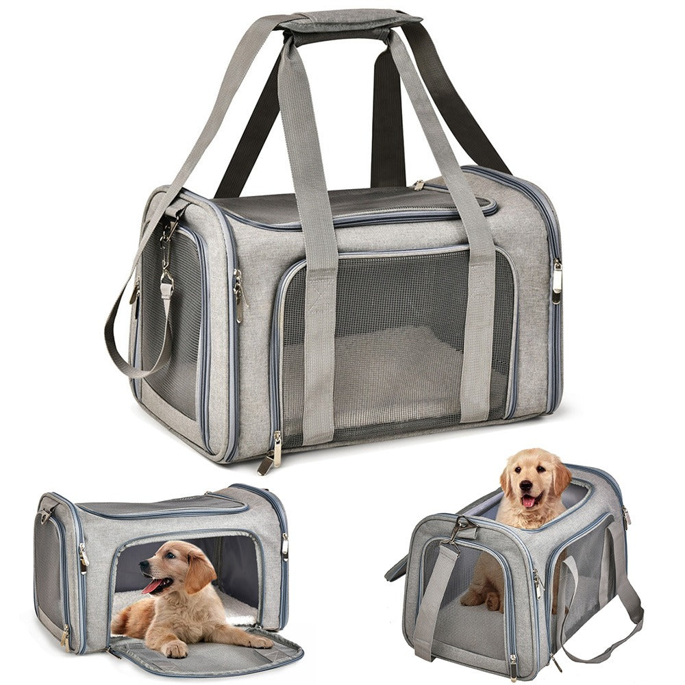 Pet Travel Carrier  Mesh Ventilation Comfort Bag - Product example