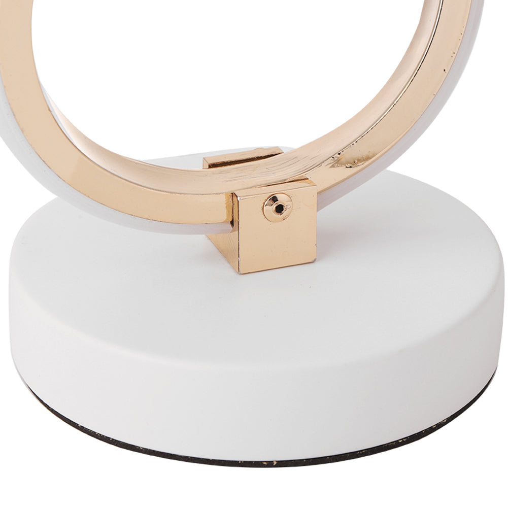 Modern LED Table Lamp Spiral Aluminum Design - Product detail 6