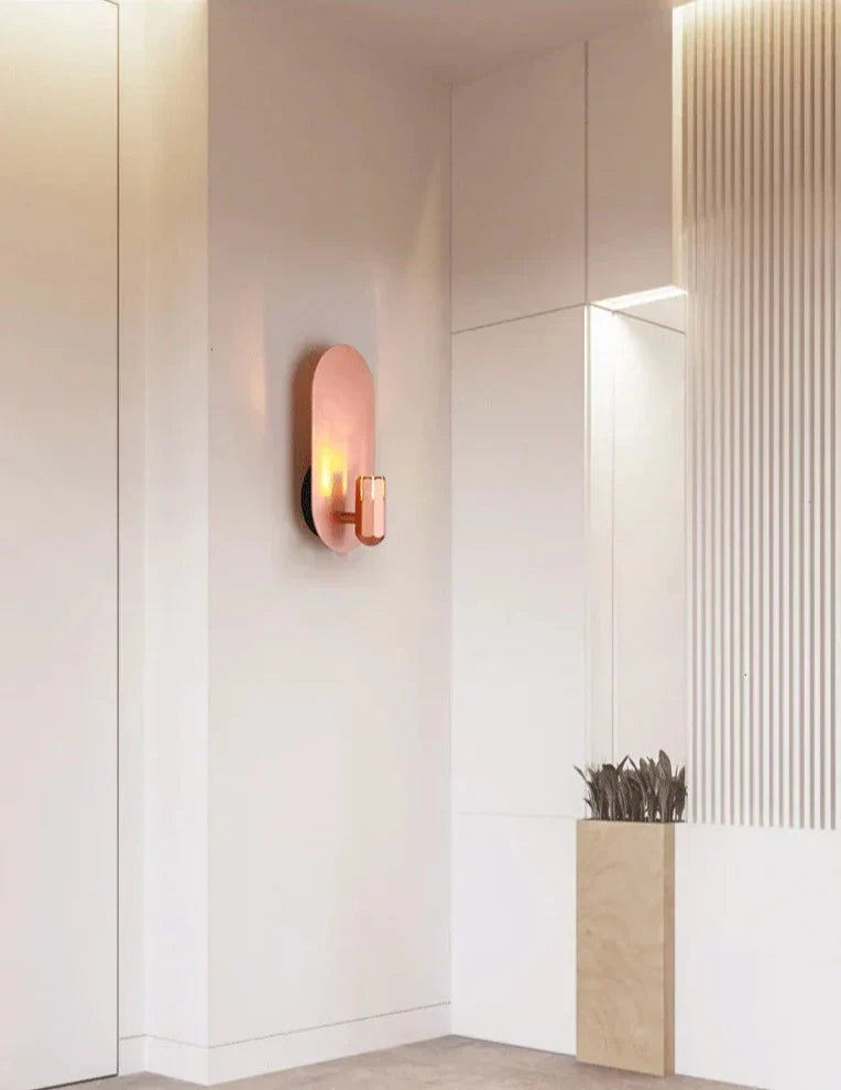 Modern LED Wall Light Oval Capsule Design - Product detail 8