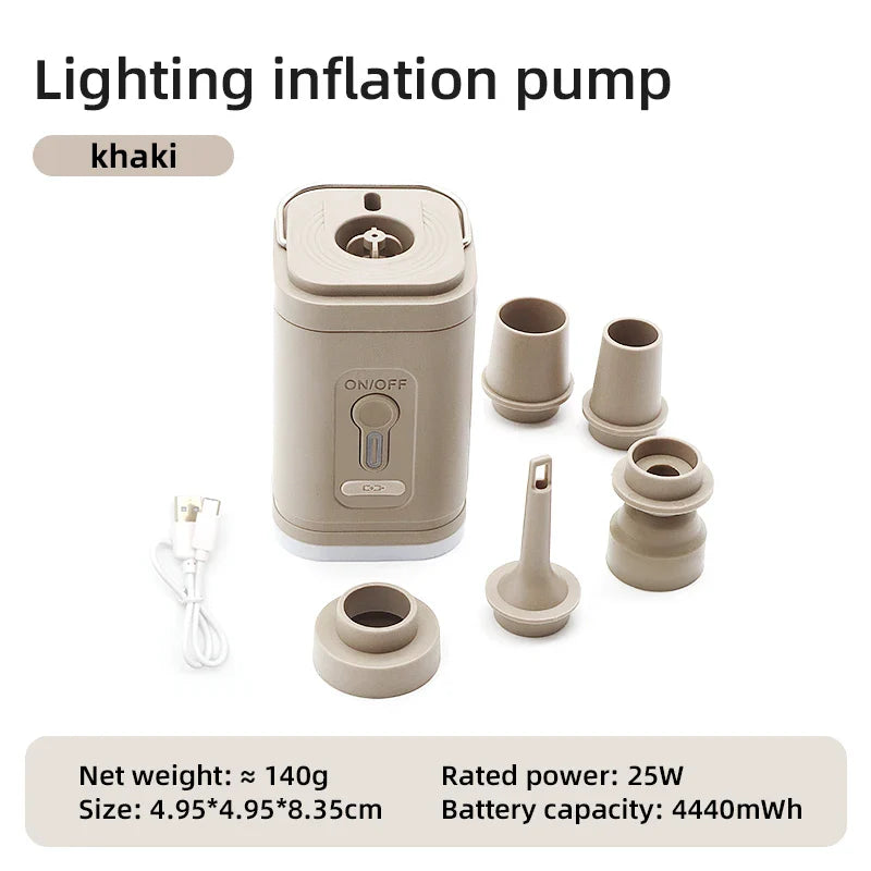 Portable Air Compressor  Digital Mini Wireless Inflator - Product detail 16