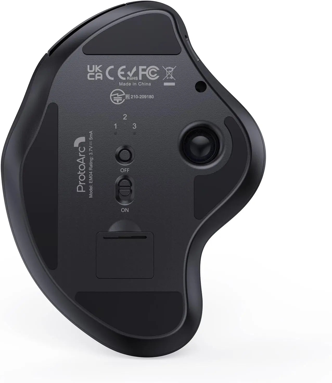 Ergonomic Trackball Mouse  Thumb-Operated with 360 Control - Product detail 9