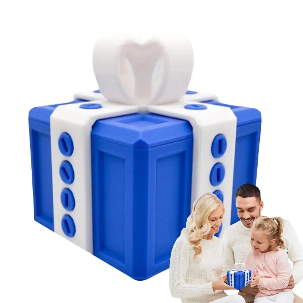 Puzzle Gift Box Interactive 3D Printed Design - Product showcase