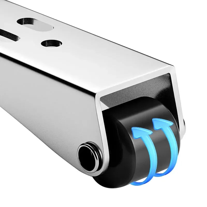 Furniture Moving Wheel Heavy-Duty Steel Bracket With Nylon Casters - Product example