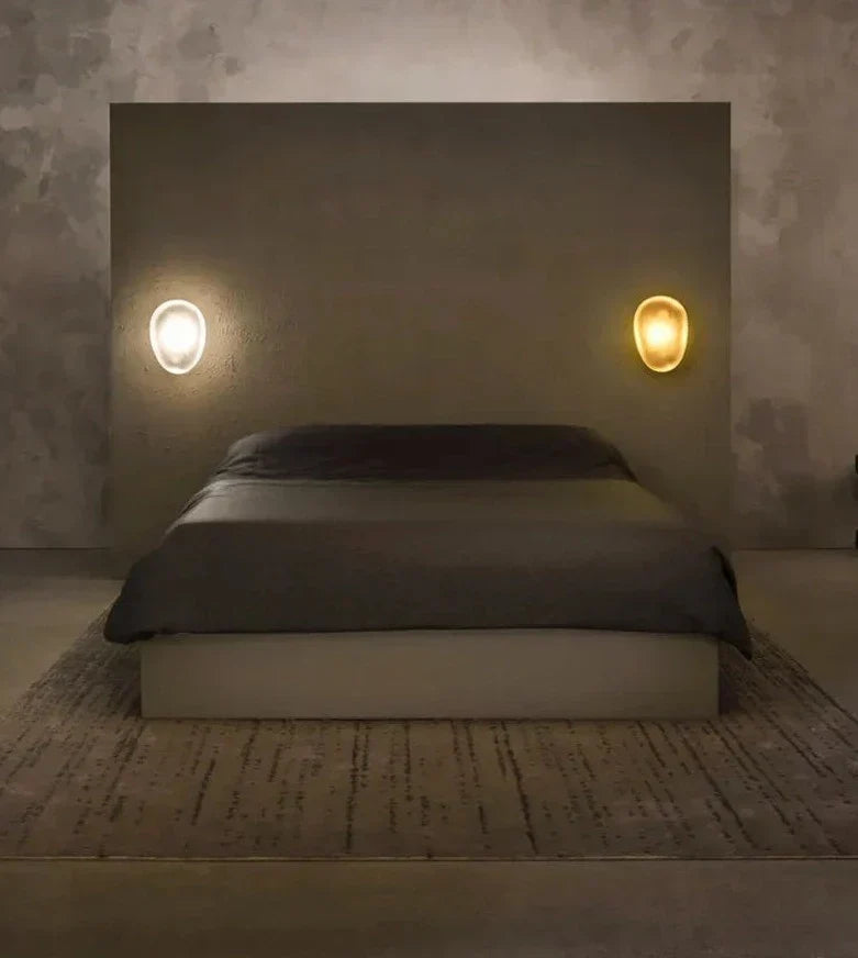 Modern Glass Wall Lamp Artistic Colored Acrylic Design - Product detail 9