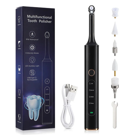 Professional Dental Polisher  Wireless Tartar Remover with LED Light - Detailed view