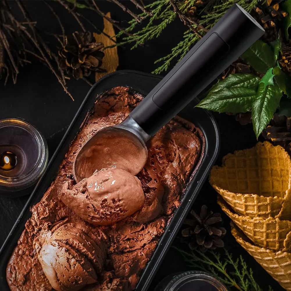 Smart Ice Cream Scoop  LED Display  USB Rechargeable - Product detail 8
