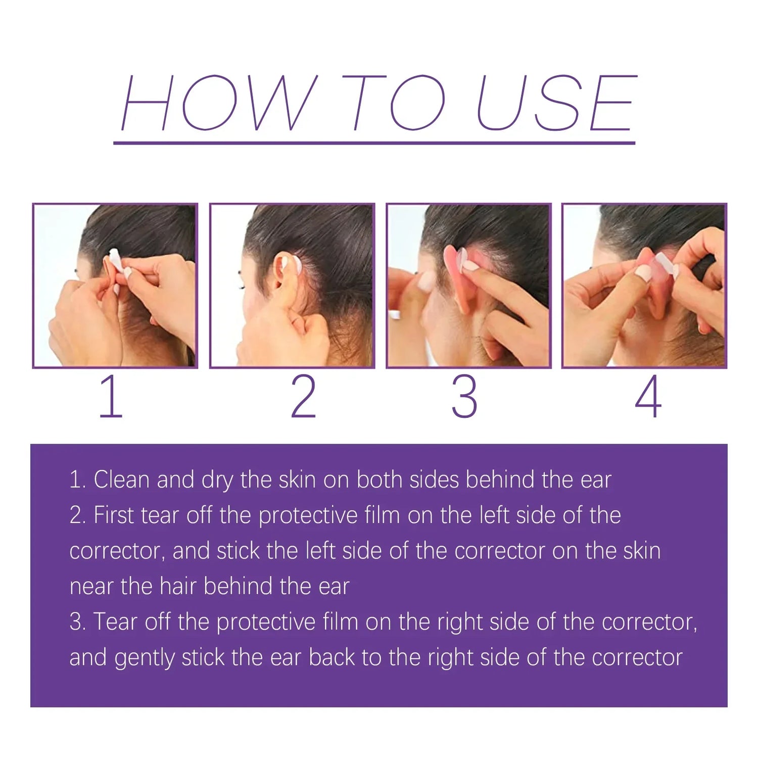 Waterproof Ear Corrector  Medical-Grade Silicone Patches - Product detail 11