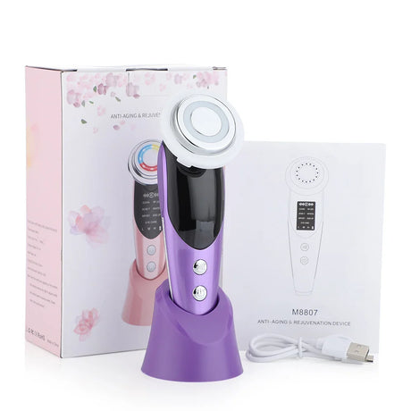 Advanced Facial Massager  LED Light Therapy with EMS Technology - Product detail 9