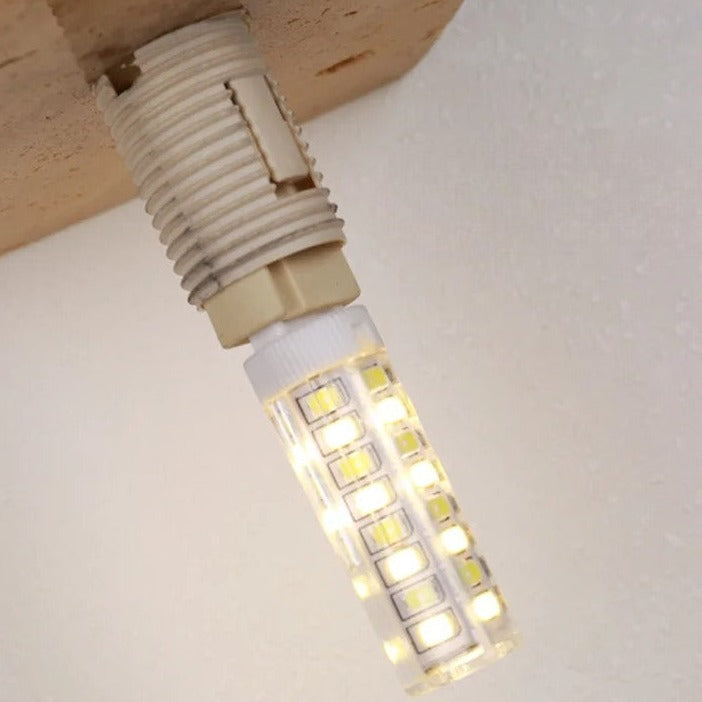 Modern Glass Wall Lamp Travertine Stone Base - Product detail 6