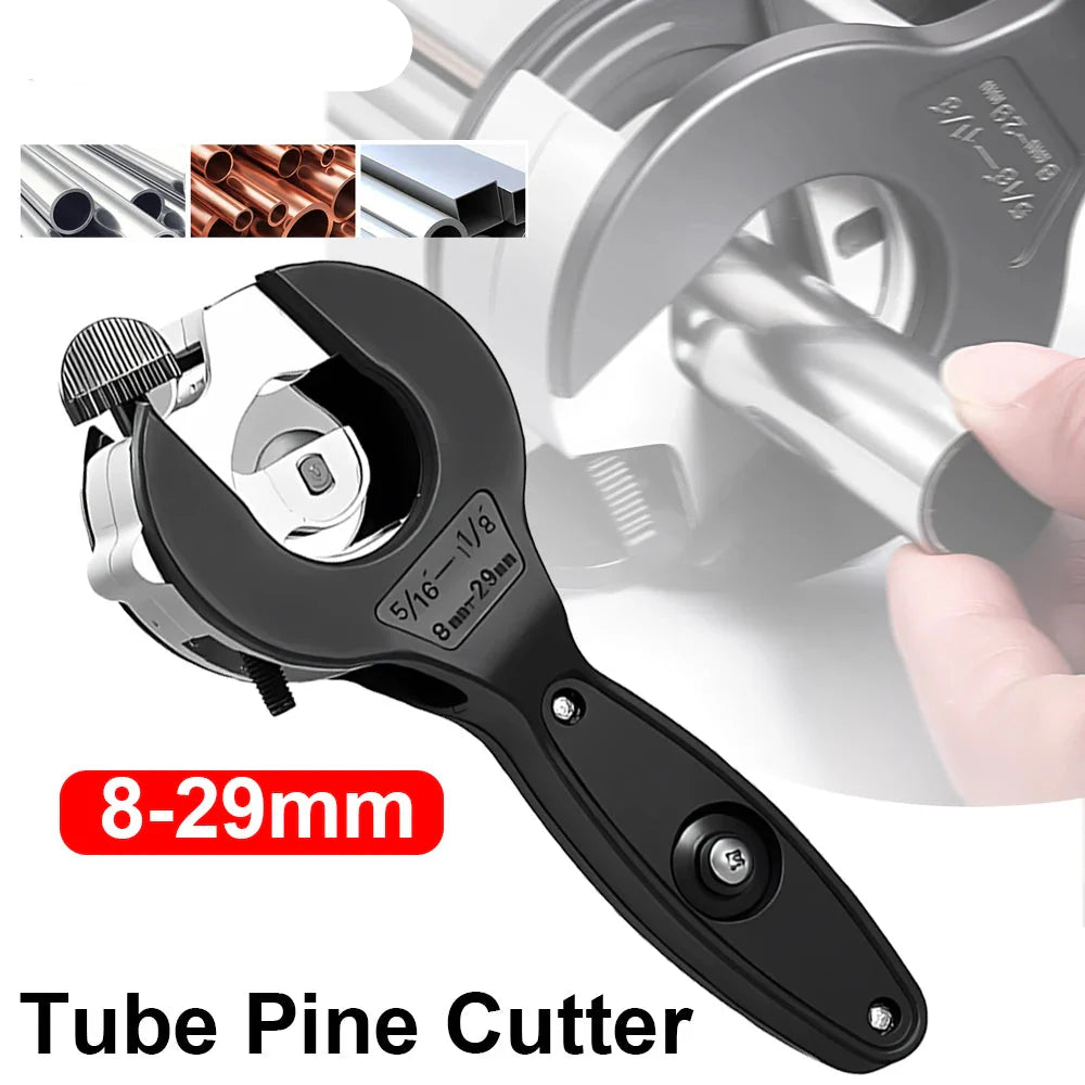 Professional Pipe Cutter Ratchet Mechanism Steel Blade - Detailed view