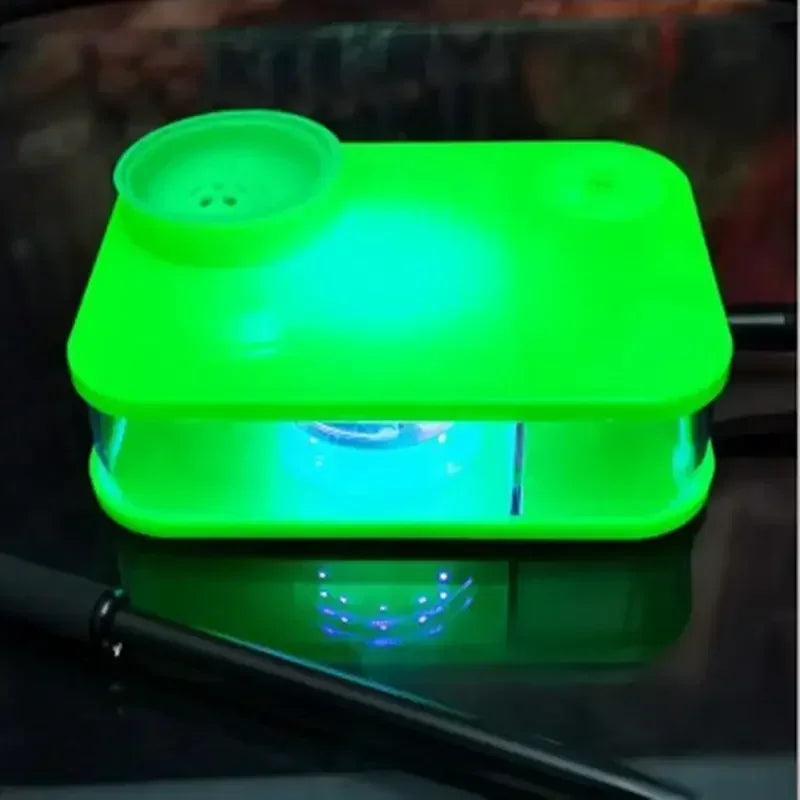 Modern Portable Hookah LED Illuminated Acrylic Design - Product detail 15
