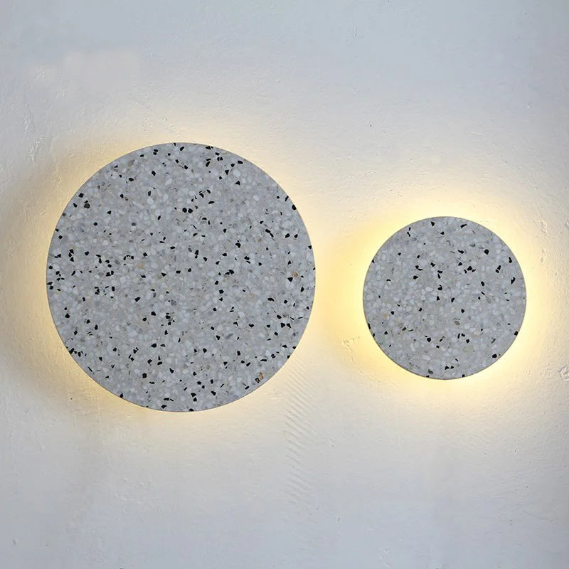 Modern Marble Wall Light Contemporary Round LED Sconce - Product detail 9