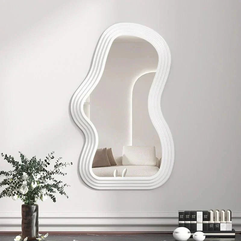 Wavy Wall Mirror Cloud-Shaped Organic Frame - Product detail 6