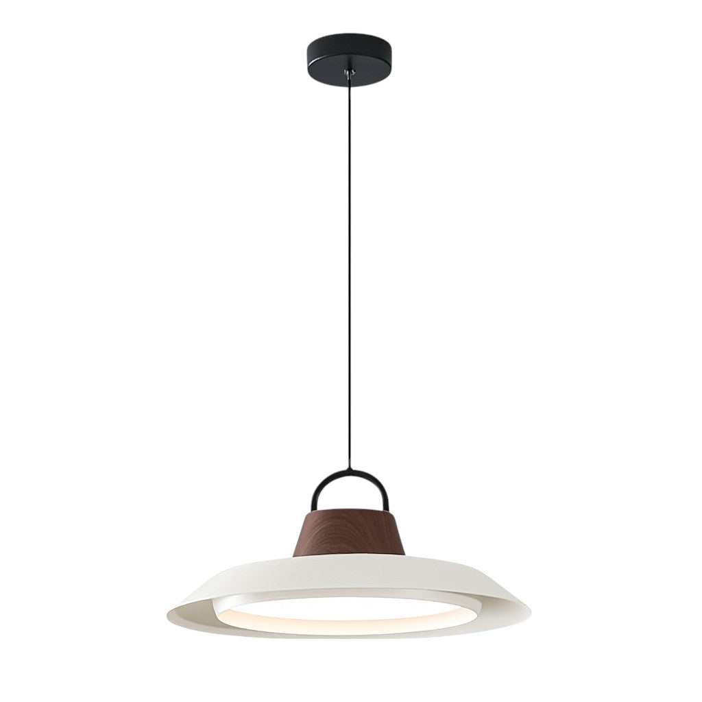 Scandinavian Pendant Light Wood Metal Dining Lamp - Product detail 7