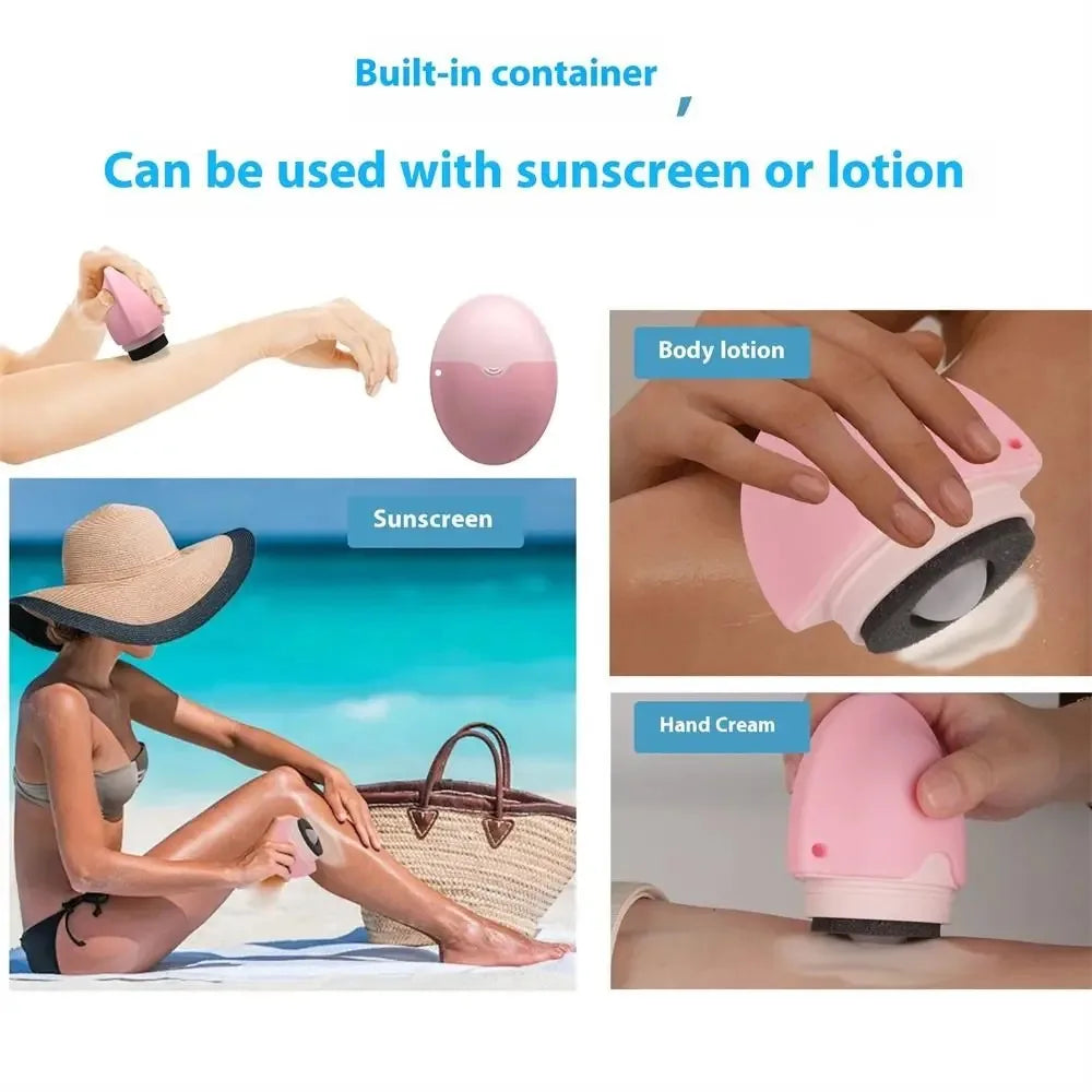 Easy Sunscreen Applicator  Refillable Silicone Roller Design - Product detail 9