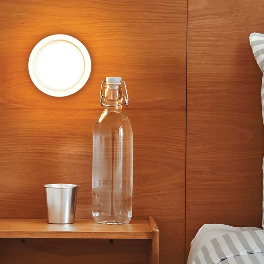 Modern Wall Light Metallic Glass Dimpled Design - Product detail 4