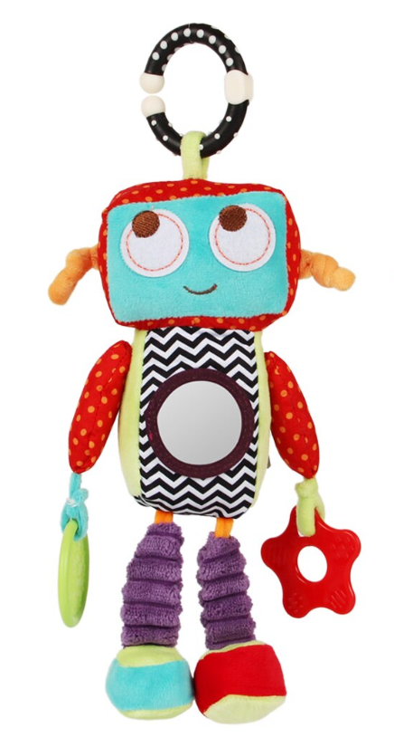 Infant Activity Robot Sensory Development Plush Toy - Product showcase
