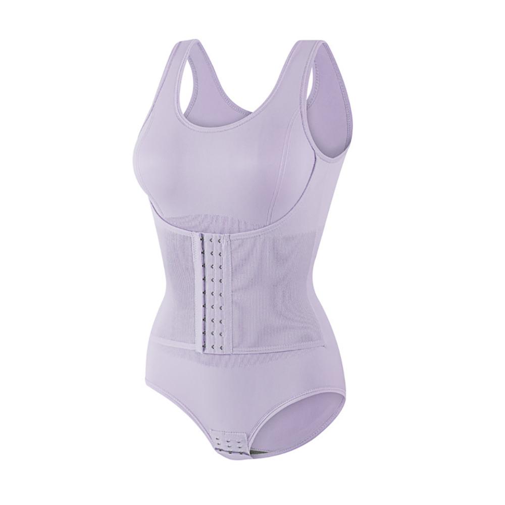 Seamless Body Shaping Bodysuit Corset-Style Compression Design - Product showcase