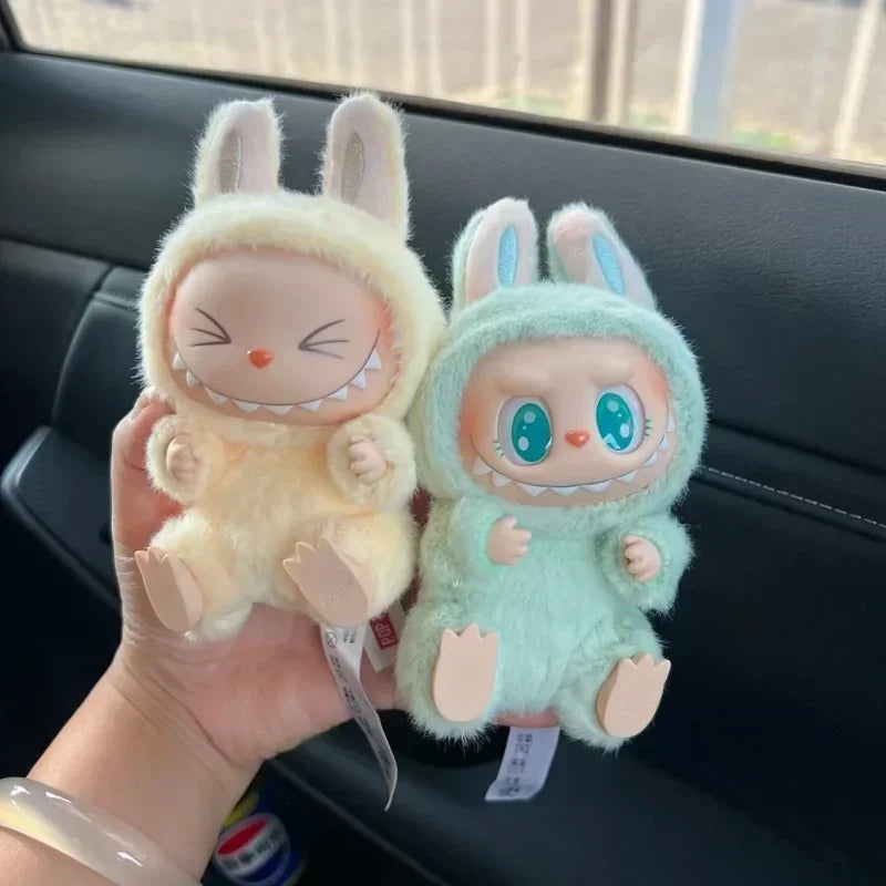 Kawaii Plush Bunny Keychain Soft Pastel Collection - Product detail 4