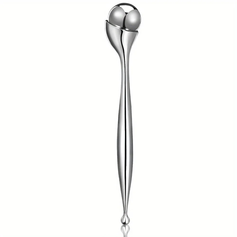 Stainless Steel Eye Roller  Cooling Under-Eye Massage Tool - Product example