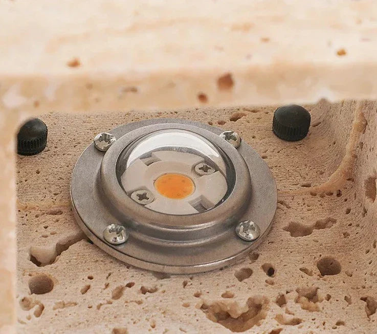 Modern Stone Wall Light Natural Travertine Finish - Product detail 19