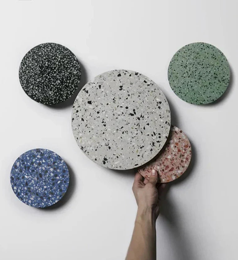 Modern Marble Wall Light Contemporary Round LED Sconce - Product detail 8