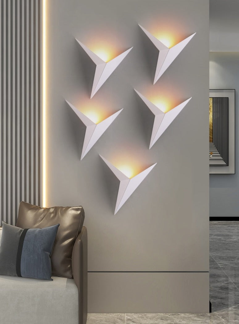 Modern Triangle Wall Light Minimalist LED Sconce - Product detail 8