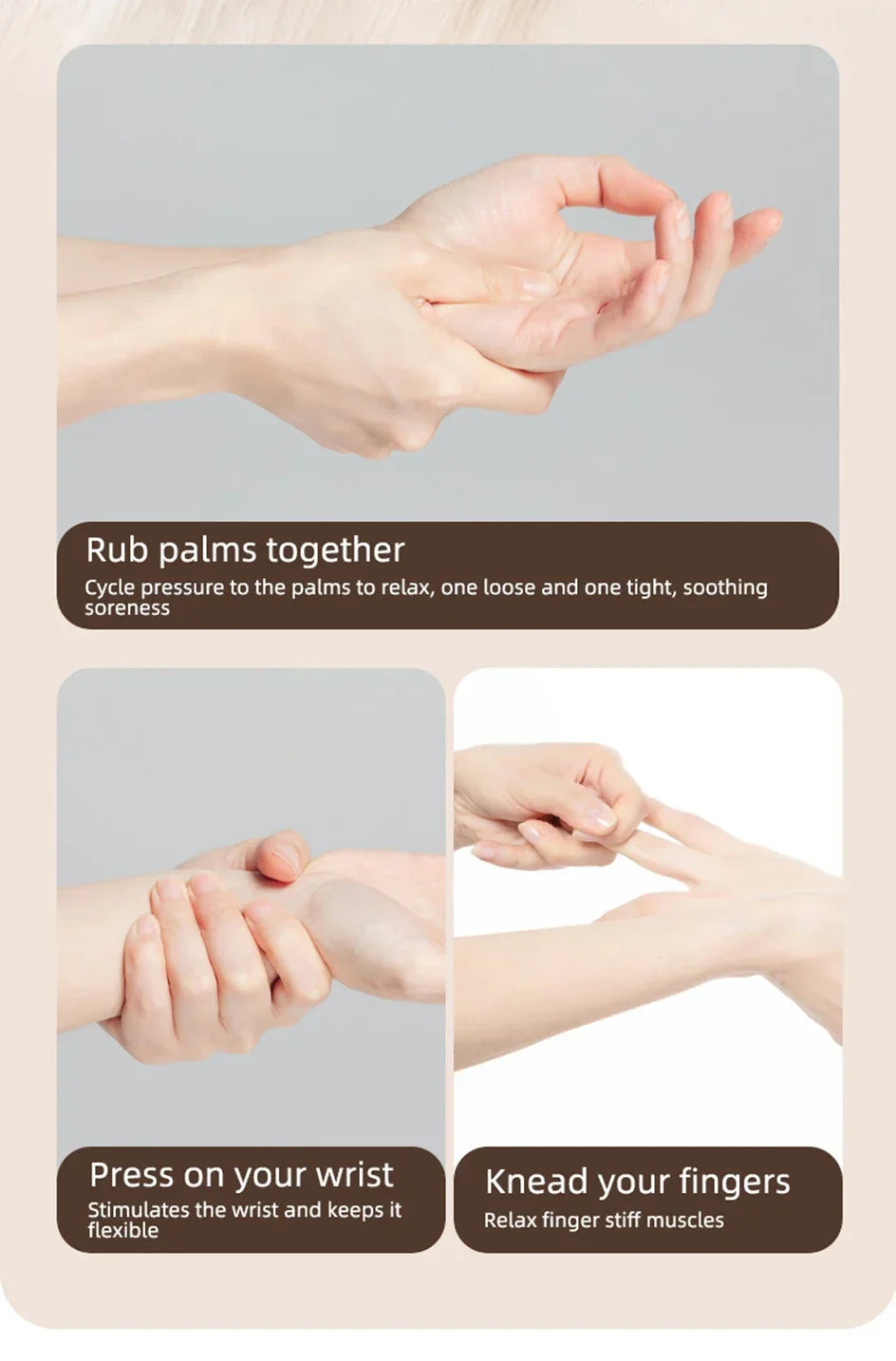 Electric Hand Massager  Heat Compression Therapy Device - Product detail 11