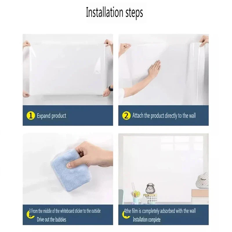 Educational Wall Whiteboard  Self-Adhesive Electrostatic Surface - Product detail 7