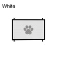 Retractable Pet Safety Gate  Mesh Barrier with Paw Print Design - Product detail 9