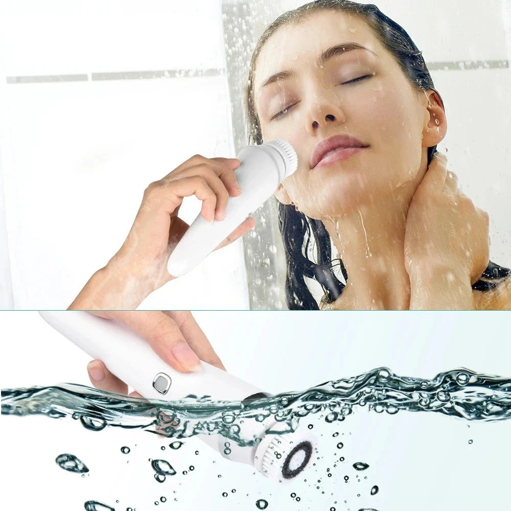 Electric Facial Cleansing Brush  4-in-1 Skincare System - Product detail 5