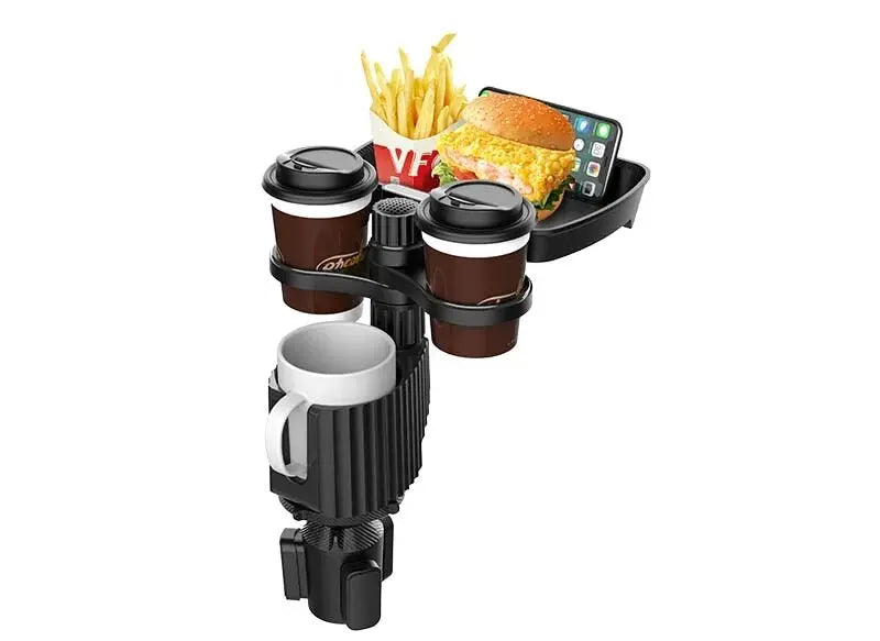 Car Cup Holder Expander Multi-Function Food Drink Tray - Product detail 13