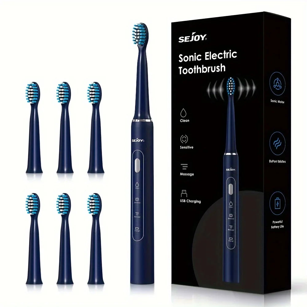 Sonic Electric Toothbrush Triple Speed DuPont Bristles - Product showcase