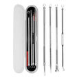 Professional Skin Care Tools  Stainless Steel Extraction Kit with Case - Product showcase