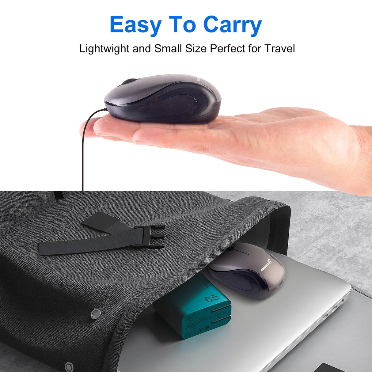 USB Type C Retractable Mouse  Compact Travel Design - Product detail 10