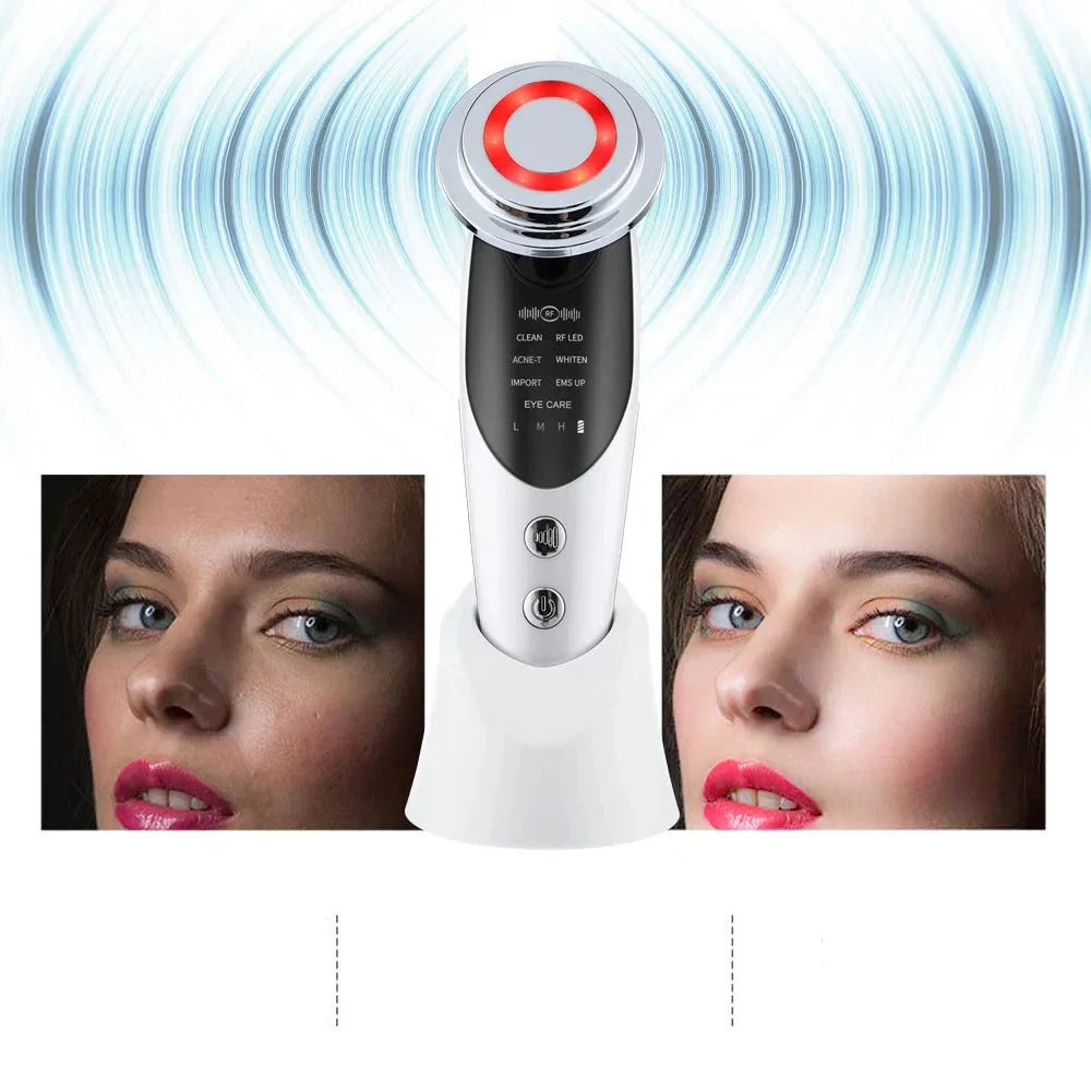 Advanced Facial Massager  LED Light Therapy with EMS Technology - Product detail 5