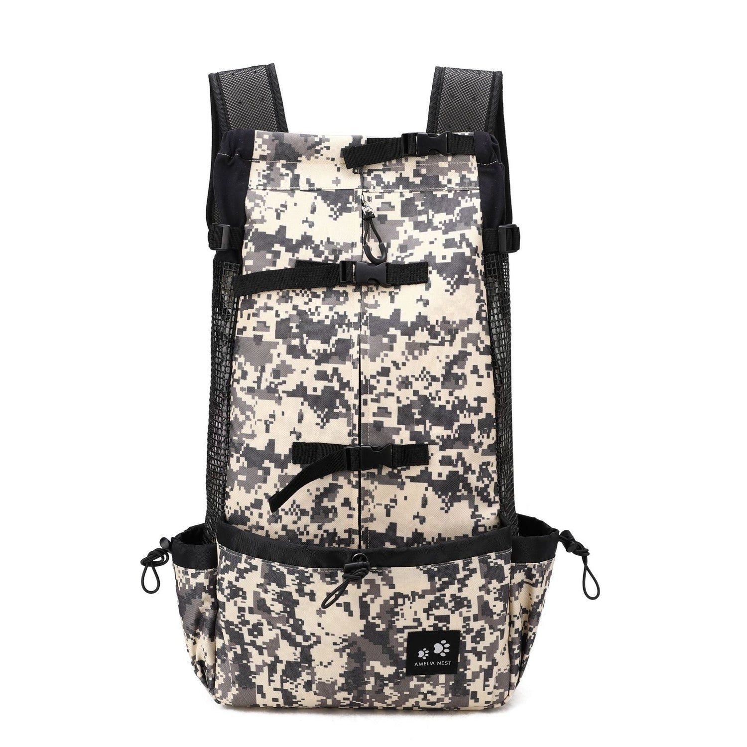 Pet Travel Backpack  Adjustable Mesh Carrier With Safety Straps - Product detail 16