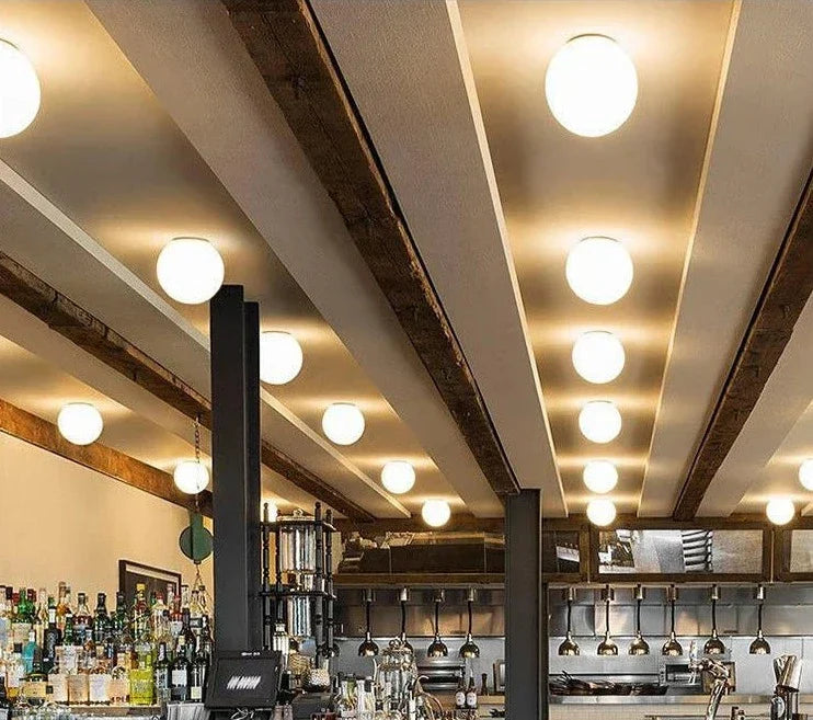 Modern Wall Lamp Glass Stone Minimalist Design - Product detail 6