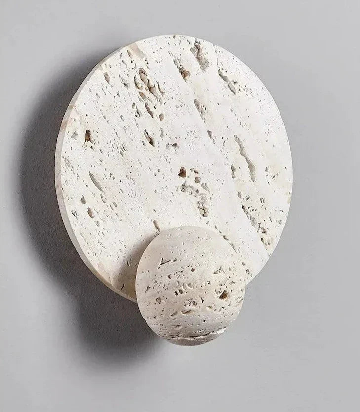 Stone Wall Light Natural Textured Round Design - Product detail 13