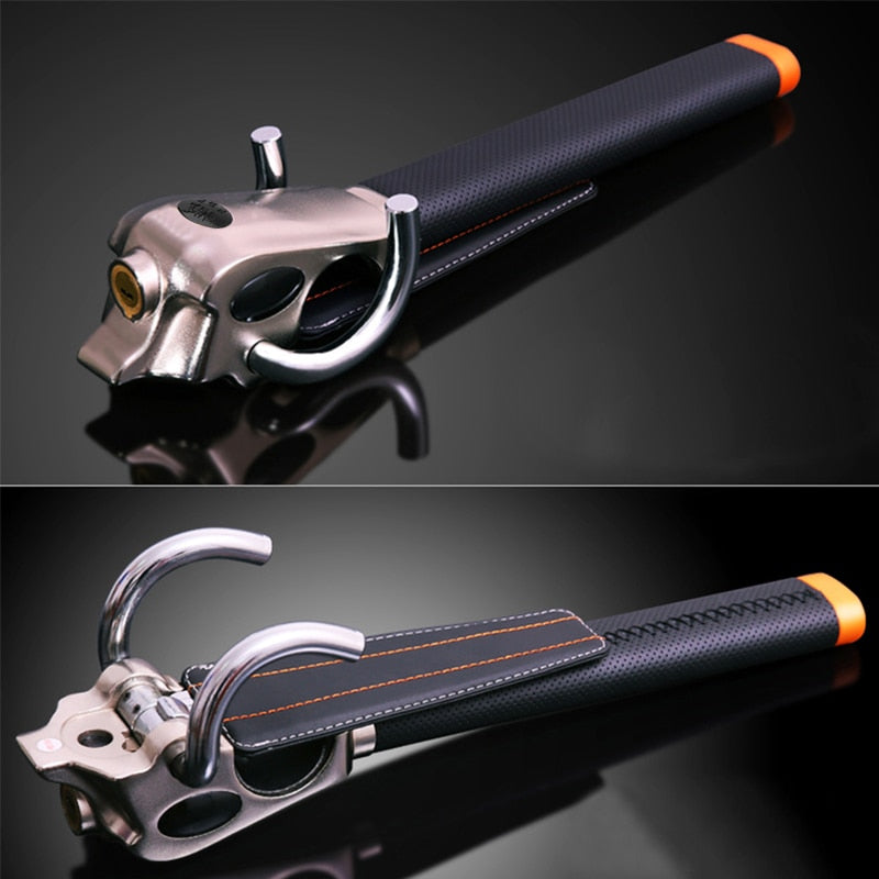 Steering Wheel Lock Heavy-Duty Anti-Theft Security Device - Detailed view