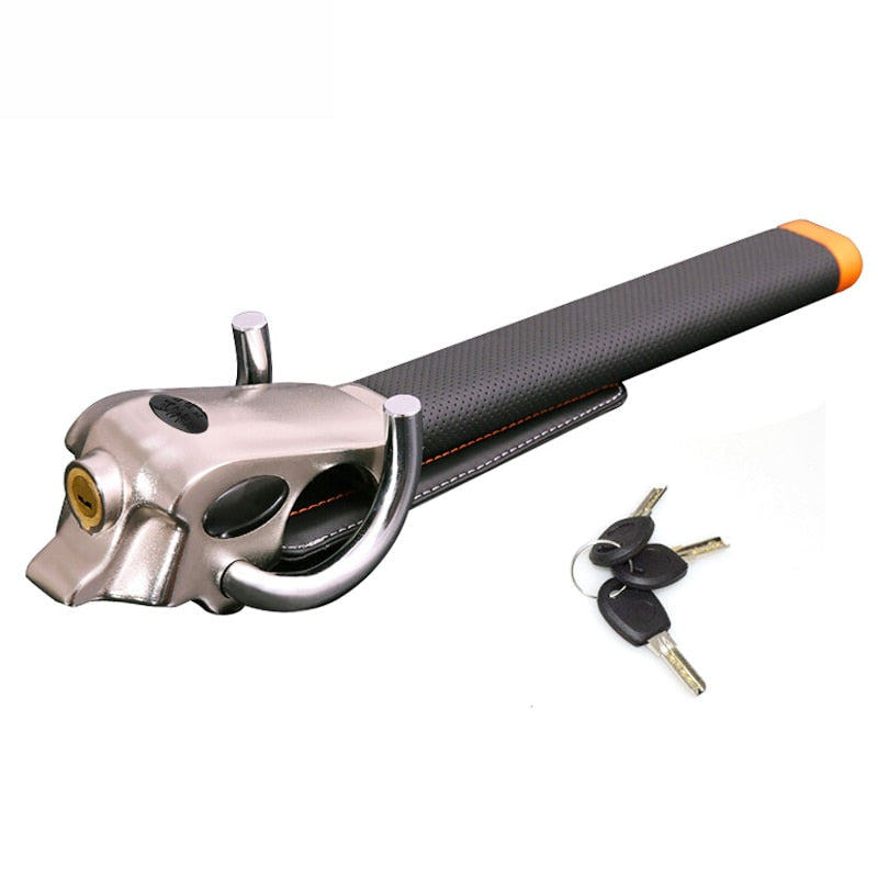 Steering Wheel Lock Heavy-Duty Anti-Theft Security Device - Product example